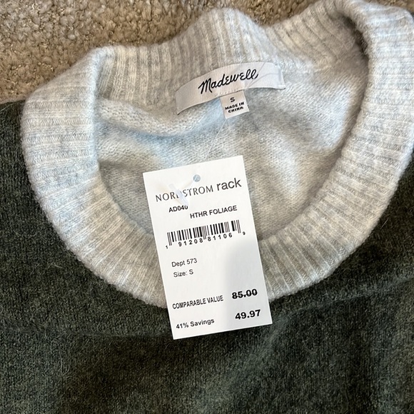 Madewell payton color block sweater - Picture 3 of 3